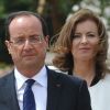 Valérie Trierweiler et François Hollande, le jour de la passation de pouvoir, à Paris, le 15 mai 2012.