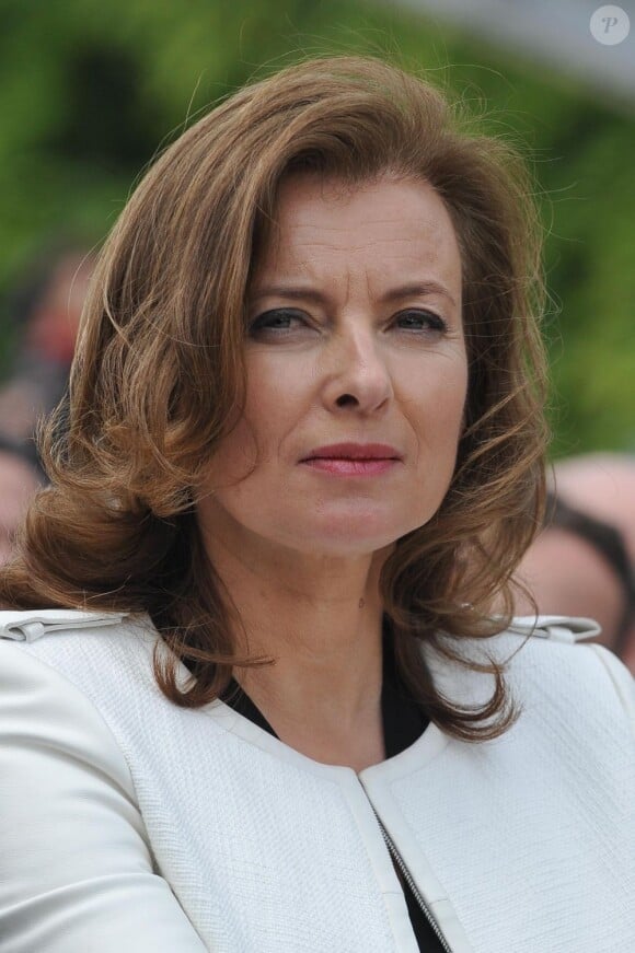 Valérie Trierweiler, le jour de la passation de pouvoir, à Paris, le 15 mai 2012.