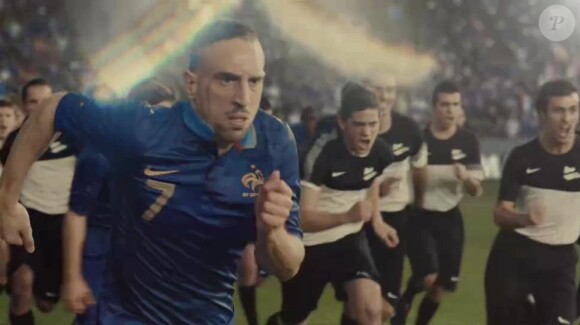 Franck Ribéry dans la nouvelle vidéo de Nike