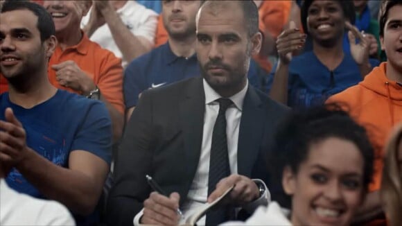 Pep Guardiola dans la nouvelle vidéo de Nike