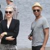 Gwen Stefani et Tony Kanal de No Doubt sur la plage à Los Angeles le 20 mai 2012