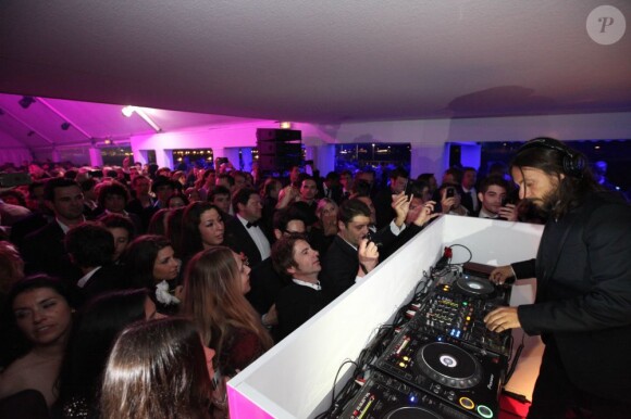 Bob Sinclar lors de la soirée du Majestic, le 20 mai 2012 à Cannes