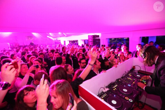 Bob Sinclar lors de la soirée du Majestic, le 20 mai 2012 à Cannes