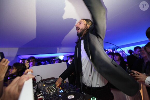 Bob Sinclar lors de la soirée du Majestic, le 20 mai 2012 à Cannes
