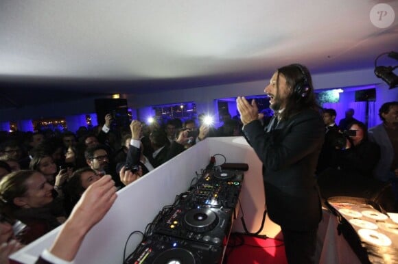 Bob Sinclar lors de la soirée du Majestic, le 20 mai 2012 à Cannes