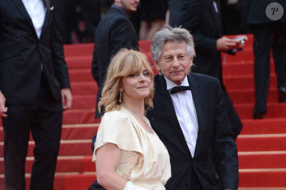 Nastassja Kinski et Roman Polanski sur le tapis rouge avant la projection du film Tess dans le cadre de Cannes Classics, le 21 mai 2012.