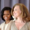 Valérie Trierweiler et Michelle Obama en visite au Gary Comer Youth Center, de Chicago, le 20 mai 2012.