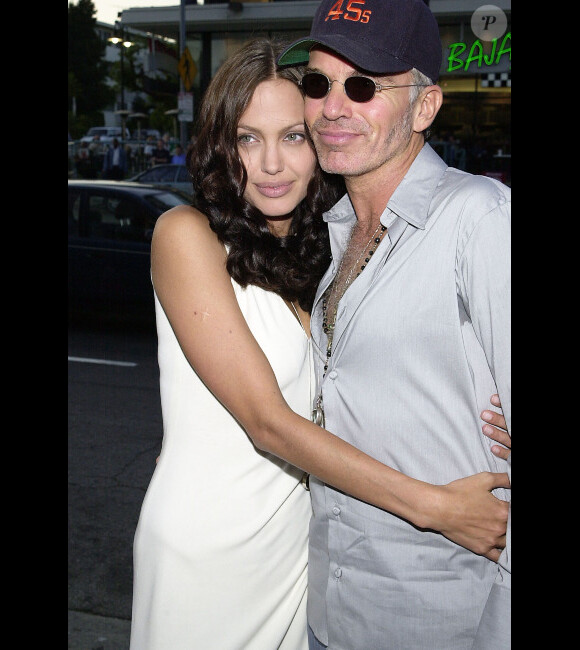 Billy Bob Thornton et Angelina Jolie le 1er aout 2001 à Los Angeles