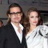 Brad Pitt et Angelina Jolie à Paris le 16 février 2012