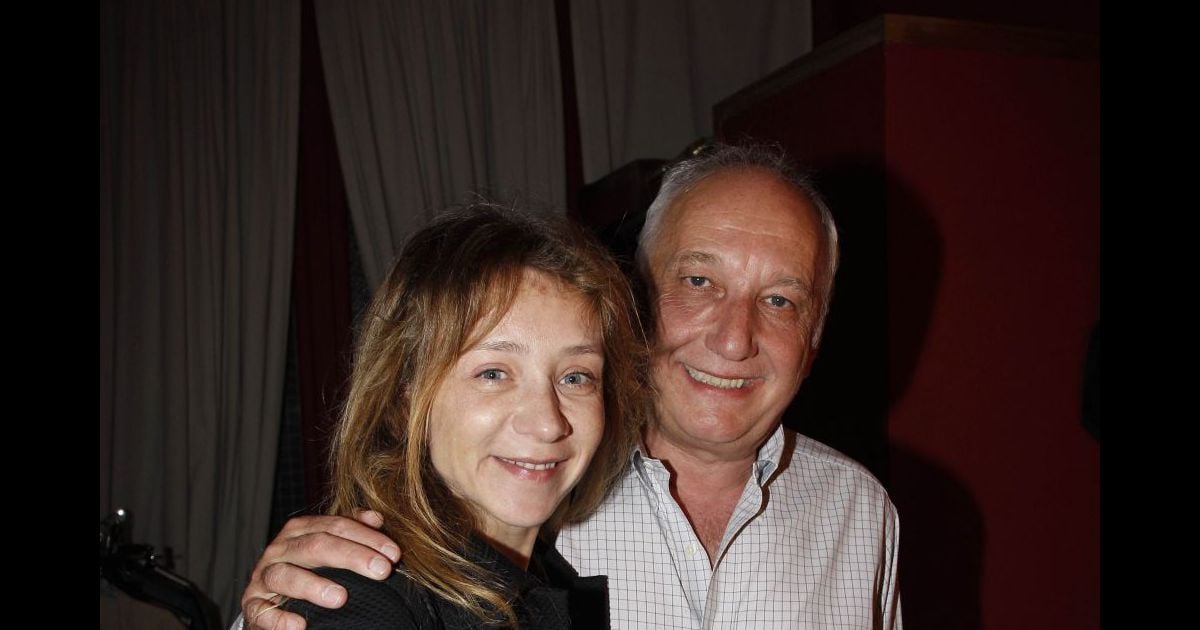 Famille Sylvie Testud Et Son Mari Sylvie Testud et François Berléand à la dernière représentation du