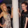 Paris et Nicky Hilton lors de la soirée Glam Extravaganza de de Grisogono à l'hôtel du Cap Eden Roc. Antibes, le 23 mai 2012.