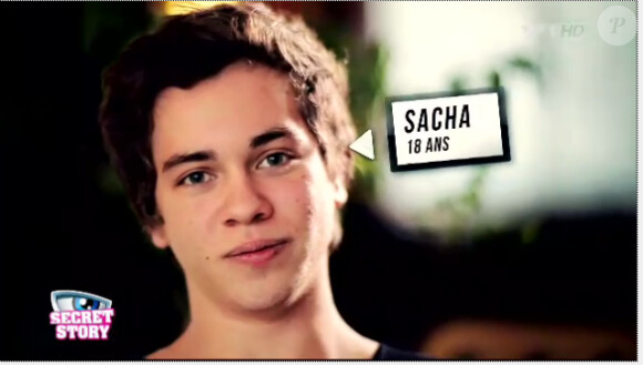 Portrait de Sacha dans Secret Story 6, vendredi 25 mai 2012 sur TF1
