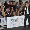 Albert de Monaco et Charlene Wittstock lors du Amber Lounge Fashion Show à l'hôtel Le Médirien à Monaco le 25 mai 2012