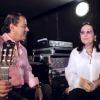 Chico et Nana Mouskouri en studio pour l'album Chico & The Gypsies... & Friends attendu le 25 juin 2012.