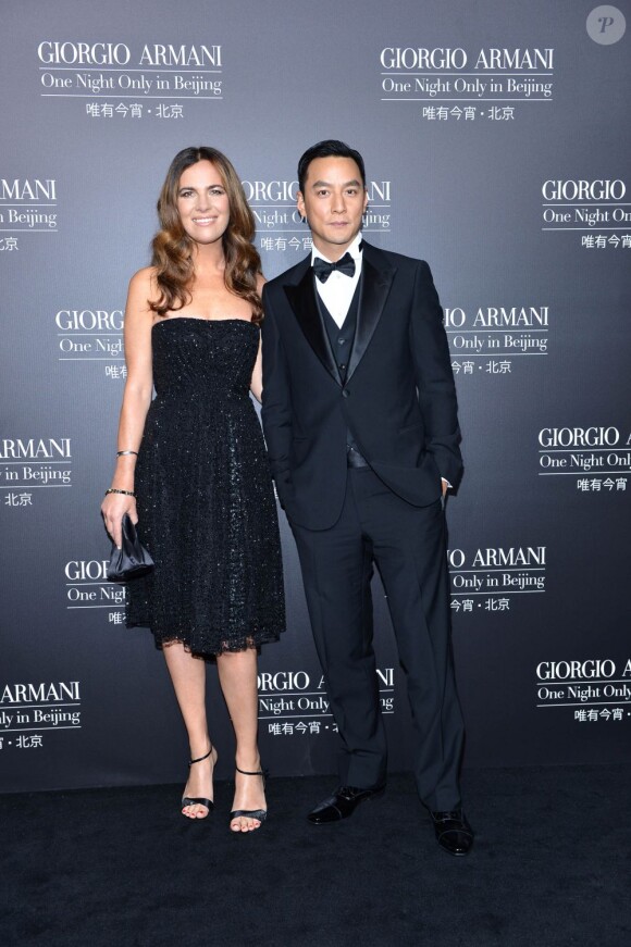 Roberta Armani et Daniel Wu lors de la soirée One Night Only In Beijing de Giorgio Armani. Pékin, le 31 mai 2012.