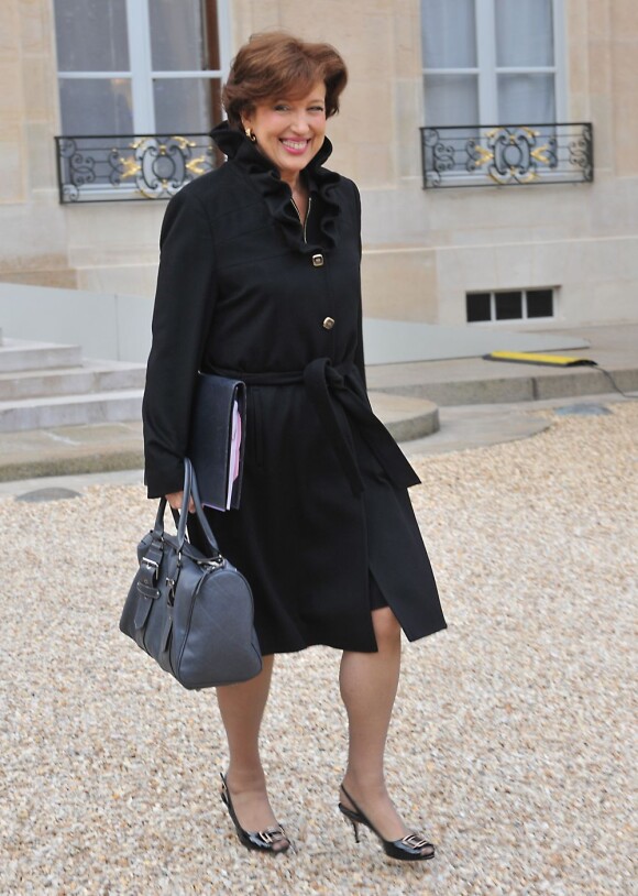 Roselyne Bachelot à l'Elysée, le 11 janvier 2012.