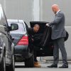 Jay-Z arrive à l'aéroport du Bourget afin de se rendre à Anvers, le 3 juin 2012.