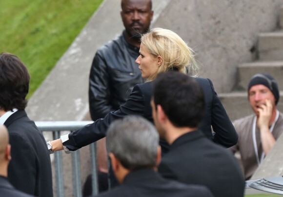 Gwyneth Paltrow arrive au concert de Jay-Z et Kanye West à Paris Bercy le 1er juin 2012