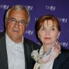 Jean-Claude Dassier et son épouse le 1er juin 2012 à Paris pour l'inauguration de la chaine sportive Be InSport le 1er juin 2012 à Paris