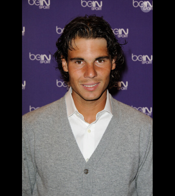 Rafael Nadal le 1er juin 2012 los de la soirée de lancement de la chaîne BeIN SPORT à Paris
