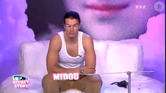 Midou blessé dans la quotidienne de Secret Story 6, lundi 4juin 2012 sur TF1