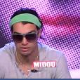 Midou dans la quotidienne de Secret Story 6 le mercredi 6 juin 2012 sur TF1