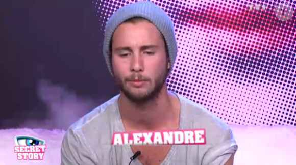 Alexandre dans la quotidienne de Secret Story 6 le mercredi 6 juin 2012 sur TF1