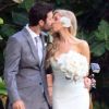 Shooting photo pour la mariée Leah Felder et son époux Brandon Jenner, à Hawaï, le jeudi 31 mai 2012.
