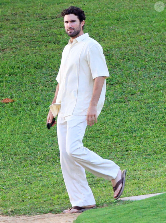 Brody Jenner au mariage de son frère Brandon, à Hawaï, le jeudi 31 mai 2012.