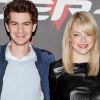 Andrew Garfiel et Emma Stone lors du photocall de The Amazing Spider-Man à New York, le 9 juin 2012.