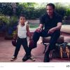 Mohamed Ali et son petit-fils Curtis Mohamed Jr posent pour la campagne Louis Vuitton, Core Values.
