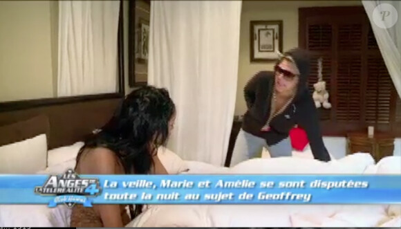 Amélie et Nabilla dans les Anges de la télé-réalité 4, mardi 12 juin 2012 sur NRJ12