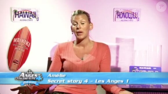 Amélie dans les Anges de la télé-réalité 4, mardi 12 juin 2012 sur NRJ12