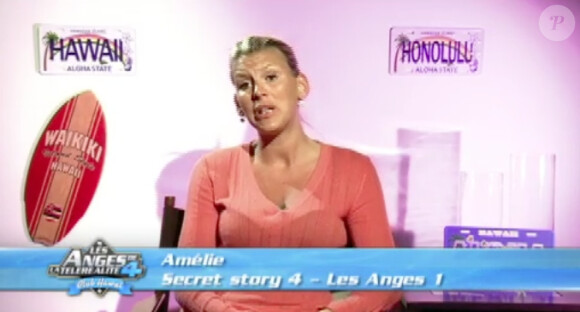 Amélie dans les Anges de la télé-réalité 4, mardi 12 juin 2012 sur NRJ12