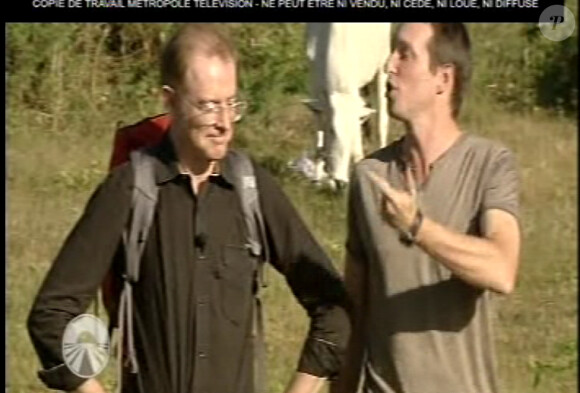 Mac Lesggy et Stéphane Rotenberg dans Pékin Express 2012, mercredi 13 juin 2012 sur M6
