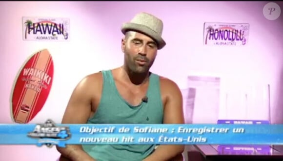 Sofiane dans les Anges de la télé-réalité 4, jeudi 14 juin 2012 sur NRJ12