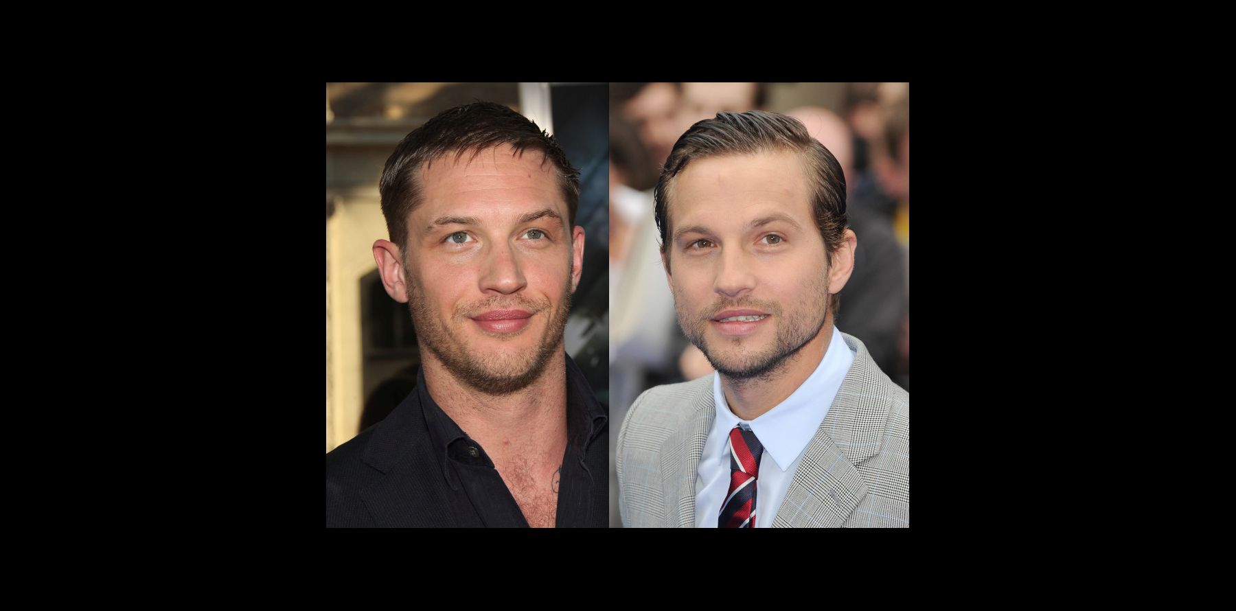 Tom Hardy et Logan MarshallGreen, sosies bluffants il ne peut en rester qu