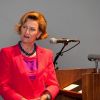 La reine Sonja était maîtresse de cérémonie... La famille royale norvégienne était rassemblée jeudi 14 juin 2012 au centre d'art contemporain Henie-Onstad, au sud d'Oslo, pour le vernissage de l'exposition 'Landskap og rom', présentée par la reine Sonja, qui a remis par la même occasion le premier Queen Sonja Nordic Art Award.