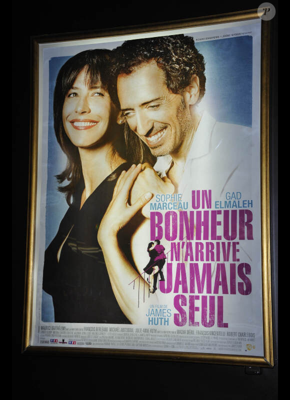 Avant-première du film Un bonheur n'arrive jamais seul, à Paris le 15 juin 2012