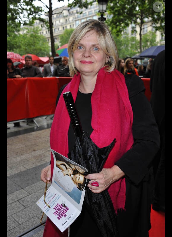 Isabelle Nanty à l'avant-première du film Un bonheur n'arrive jamais seul, à Paris le 15 juin 2012