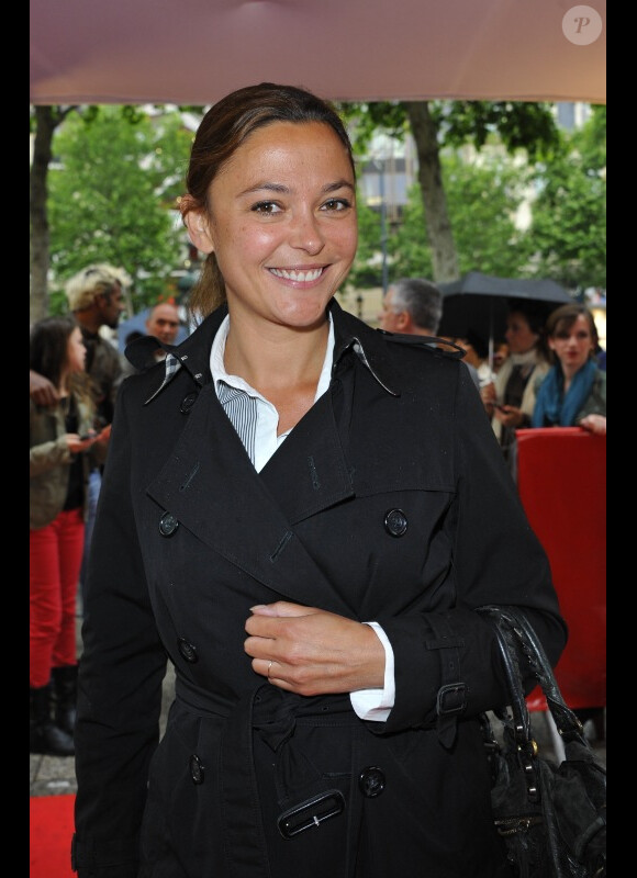 Sandrine Quétier à l'avant-première du film Un bonheur n'arrive jamais seul, à Paris le 15 juin 2012