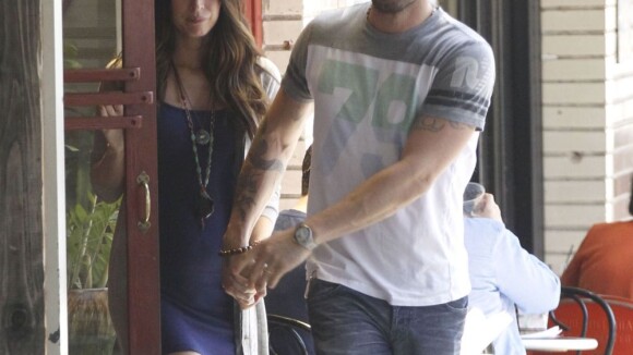 Megan Fox : Enceinte, elle prend son époux pour son garde du corps