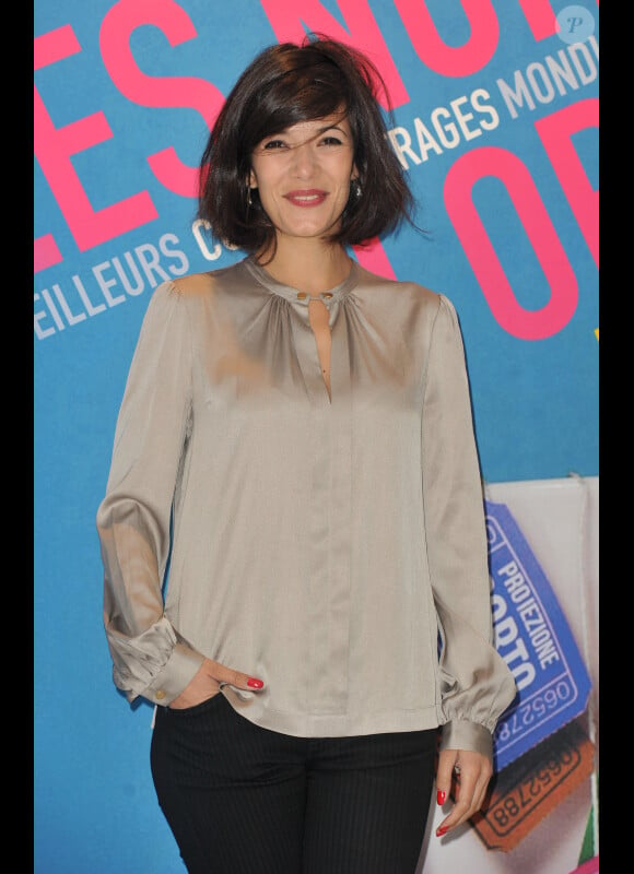 Mélanie Doutey lors du dîner des Nuits en Or, le 18 juin 2012 à Paris.
