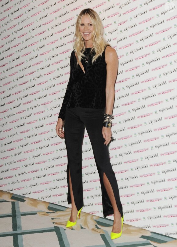 Elle Macpherson lors de la conférence de presse de Britain and Ireland's Next Top Model le 19 juin 2012 à Londres