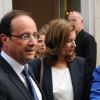 François Hollande et Valérie Trierweiler à Paris, le 16 juin 2012.
