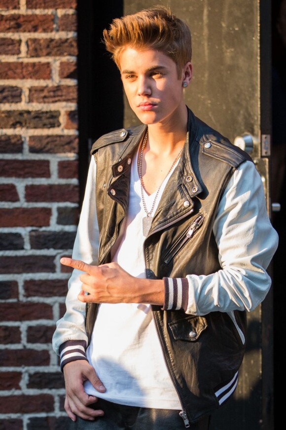 Justin Bieber à New York, le 20 juin 2012.