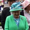 La reine Elizabeth II lors de la Royal Ascot à Ascot le 24 juin 2012