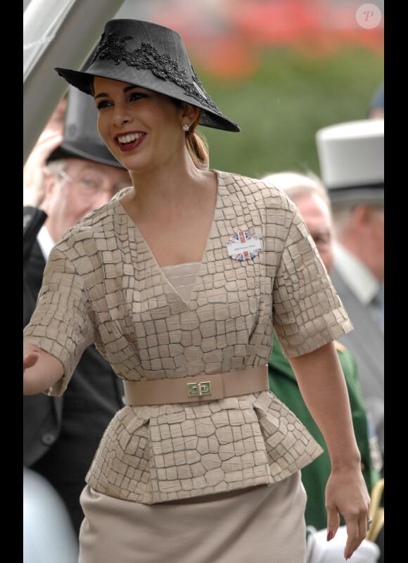La princesse Haya de Jordanie lors de la Royal Ascot à Ascot le 22 juin 2012