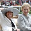 La princesse Michael de Kent et Lady Rakelors de la Royal Ascot à Ascot le 22 juin 2012