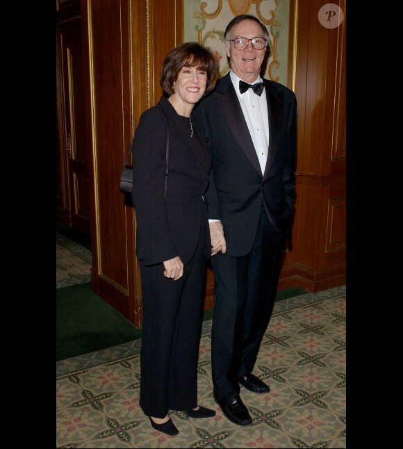 Nora Ephron et son mari Nicholas Pileggi en 2003